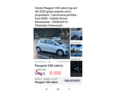 Peugeot 108 cabrio